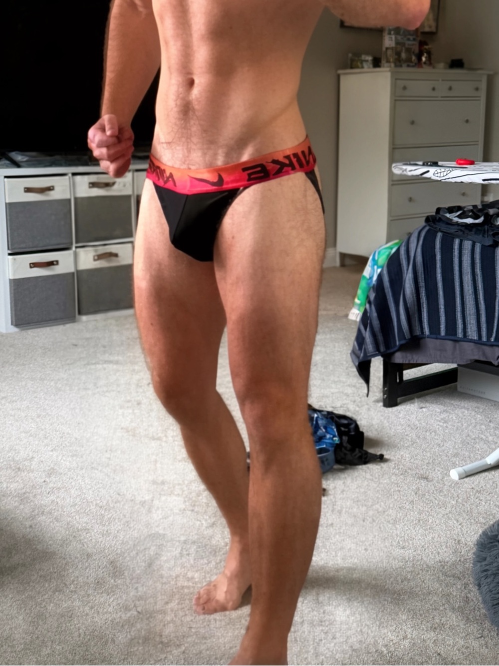 Nike Men's Black jock XL